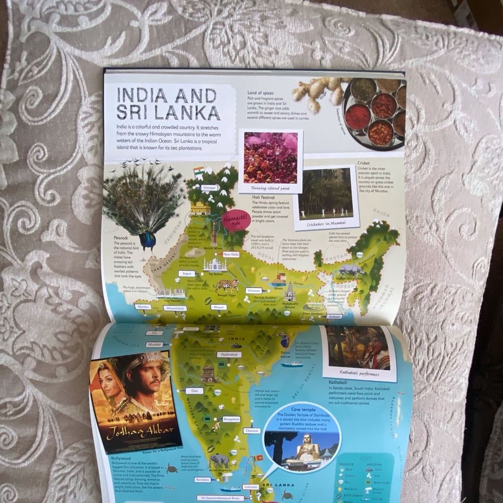 Children’s illustrated Atlas - Picture 6 of 7